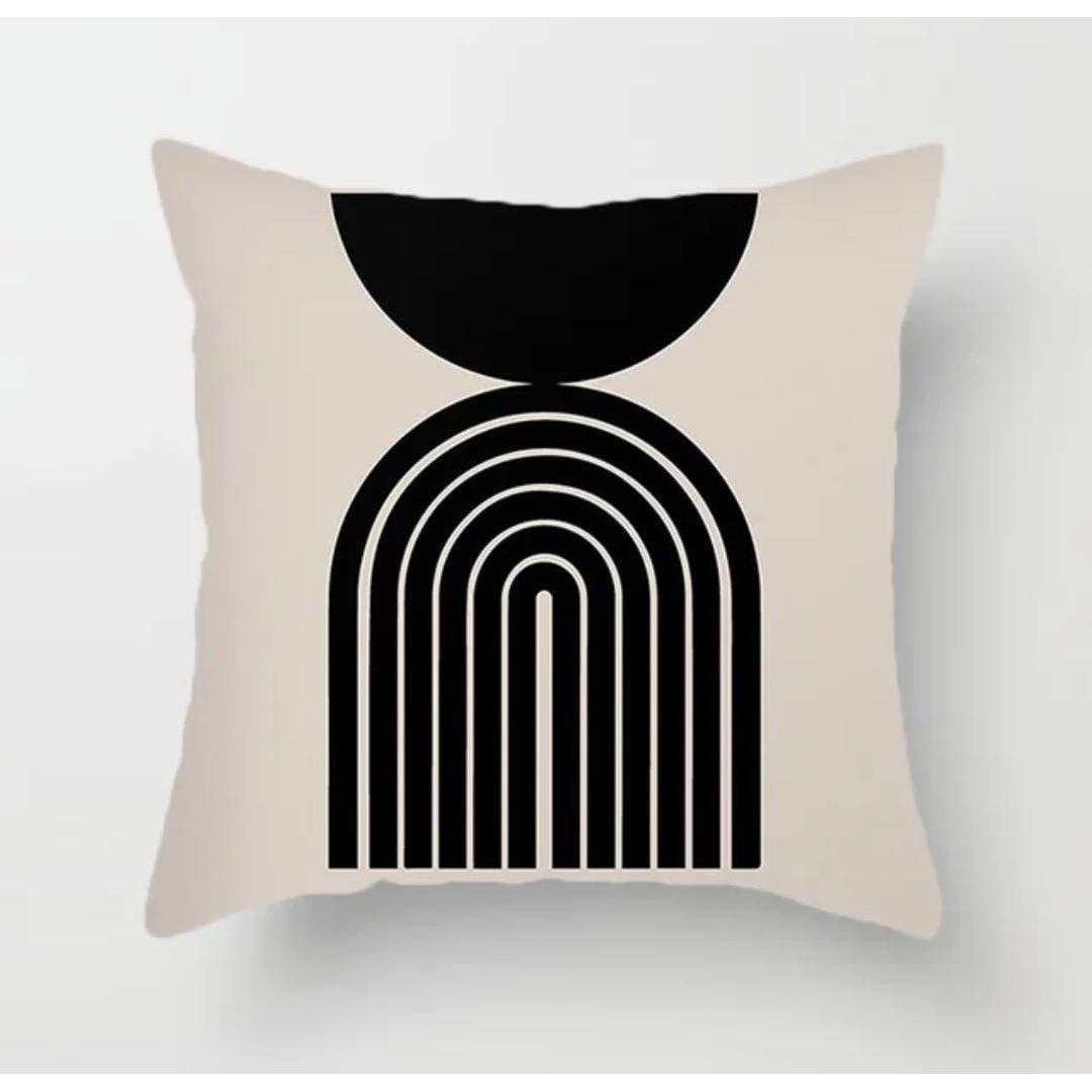 Abstract Decorative Throw Pillow Covers 45x45cm Stylish Home Accepts
