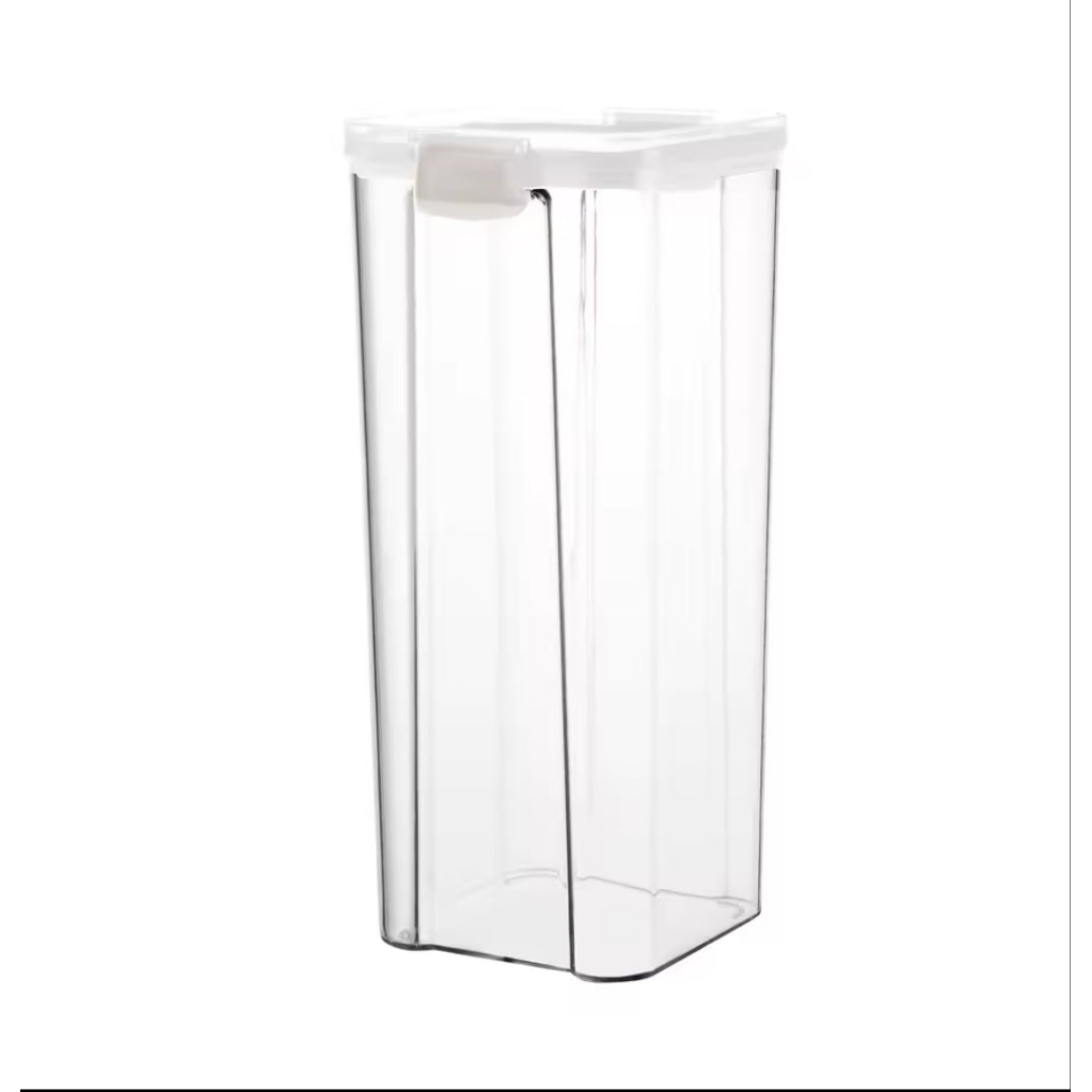 Acrylic Cereal Storage Container – 1800ml Airtight Food Storage Box