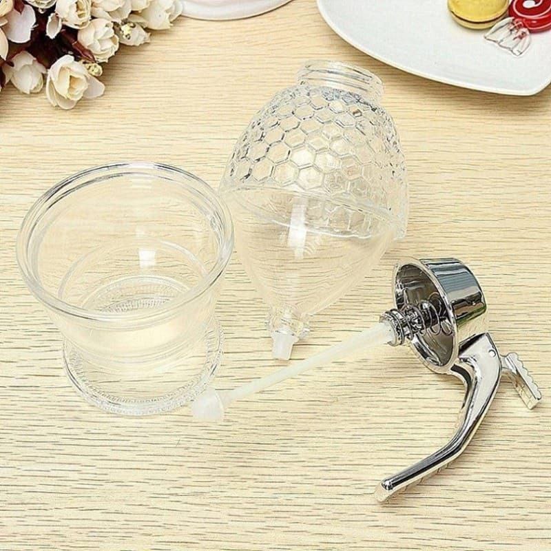Acrylic Honey Dispenser Transparent 450ml