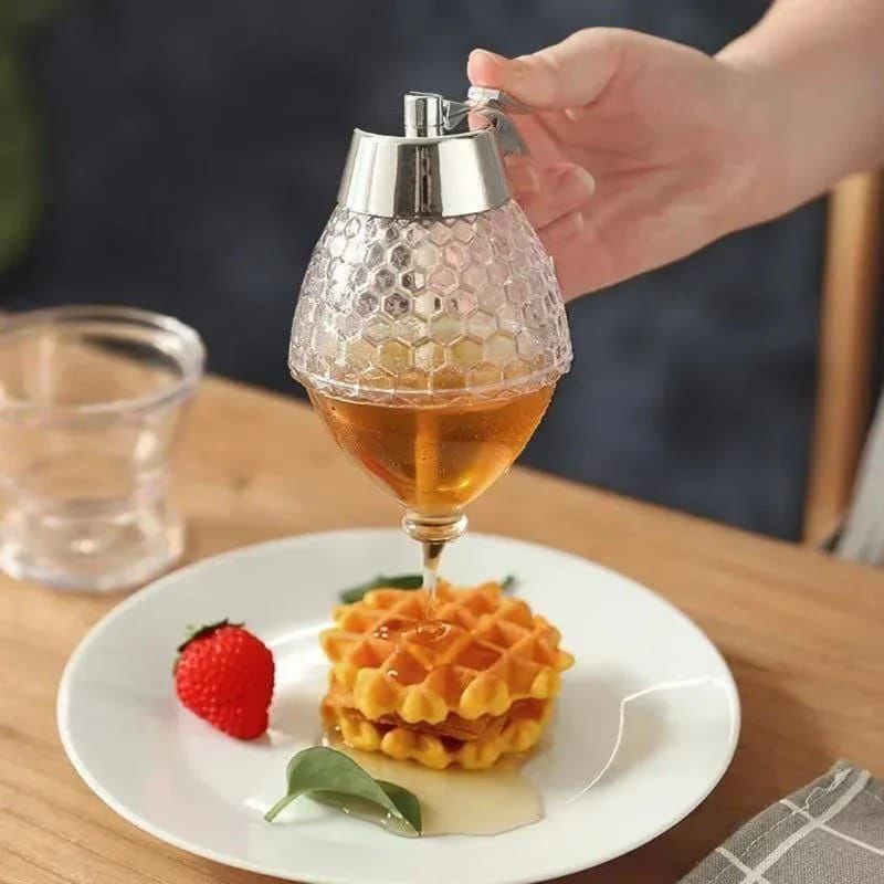 Acrylic Honey Dispenser Transparent 450ml