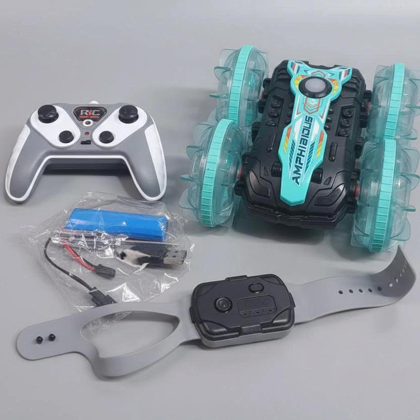 Amphibious Stunt Car Hand Gesture and Remote Controlled Rechargeable Kids duvet set Remote Control Cars & Trucks