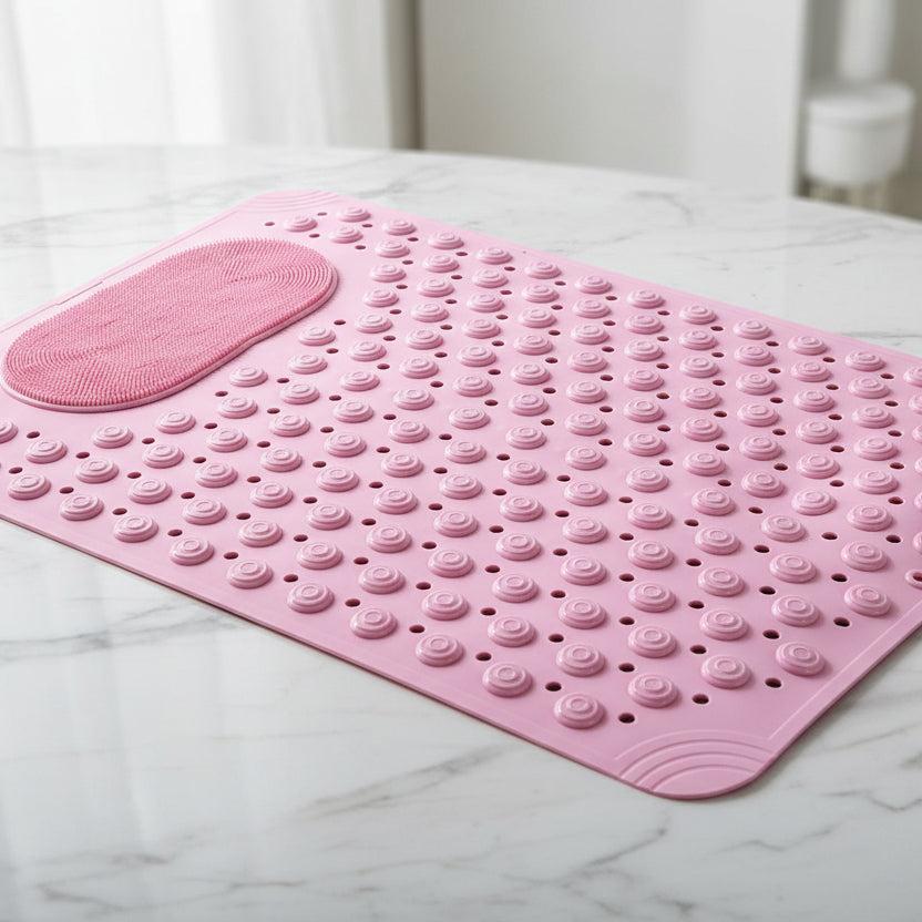 Anti-Slip Bathroom Mat – Large 35x70cm Soft Water Absorbent Floor Rug