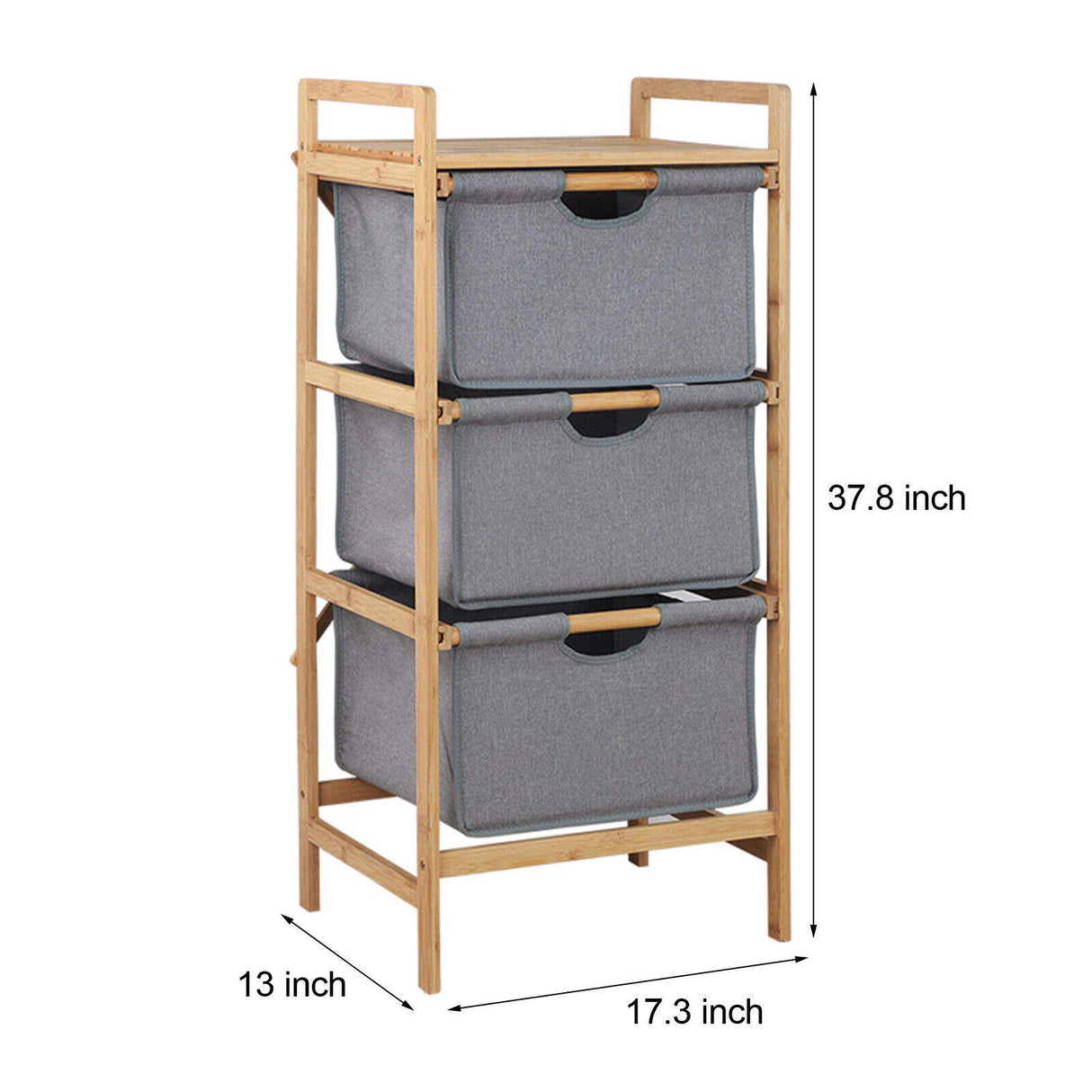 Bamboo Organizer Rack