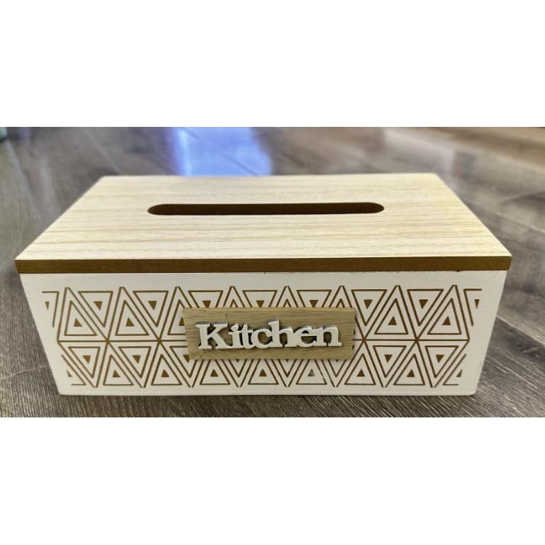 Bamboo Serviette Holder Elegant Napkin Holder for Kitchen and Countertop Decor, Easy to Use