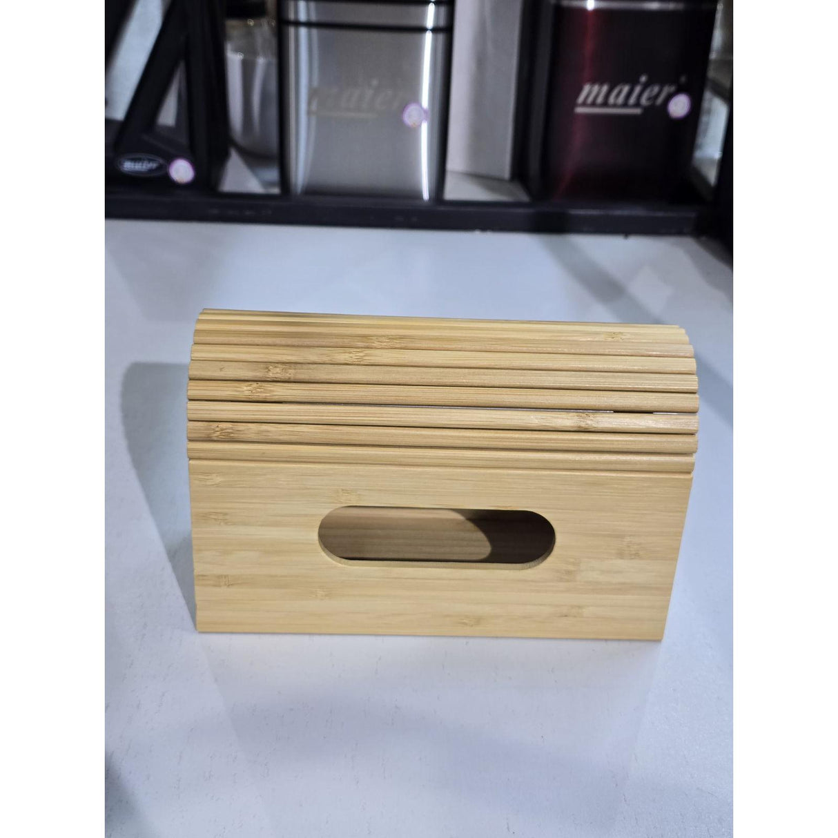 Bamboo Serviette Holder Unique and Minimalistic Design