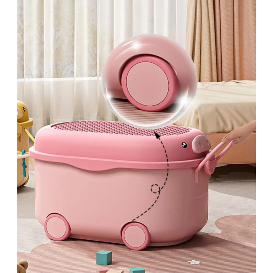 Beautiful Portable Baby Storage Box Kids Essentials Toy Gift Baskets