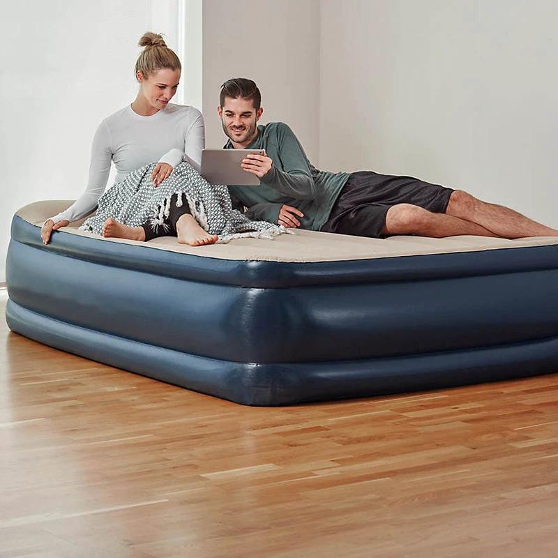 Bestway Inflatable Double Mattress 2.03m x 1.52m x 46cm Camping Mats Air Mattresses