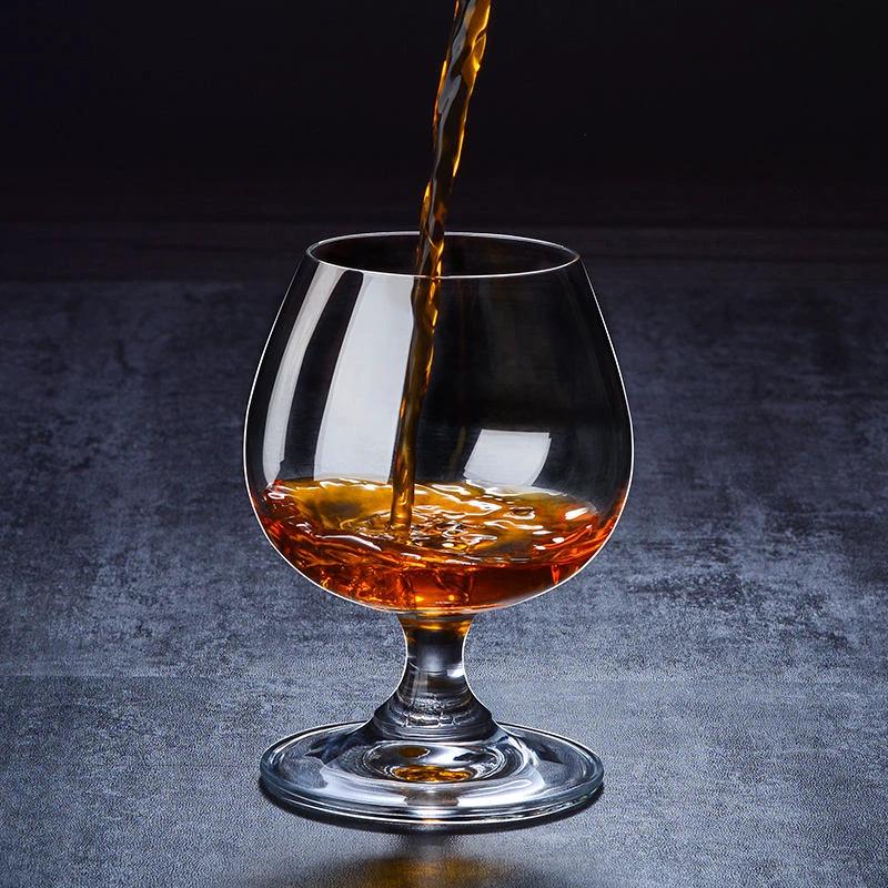 Bistro Cognac/Brandy Glasses 385cc Set of 6 Elegant Glassware for Fine Spirits Tableware Drinkware