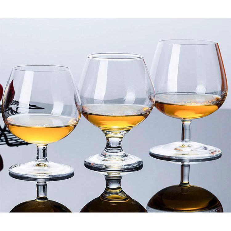 Bistro Cognac/Brandy Glasses 385cc Set of 6 Elegant Glassware for Fine Spirits Tableware Drinkware