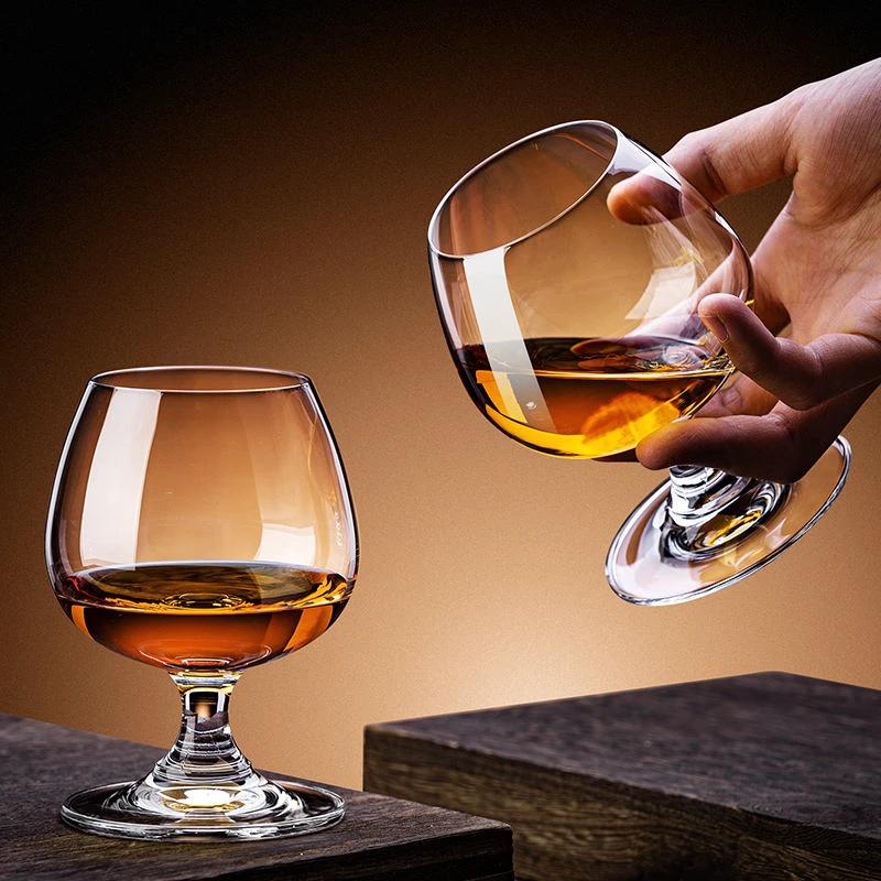 Bistro Cognac/Brandy Glasses 385cc Set of 6 Elegant Glassware for Fine Spirits Tableware Drinkware
