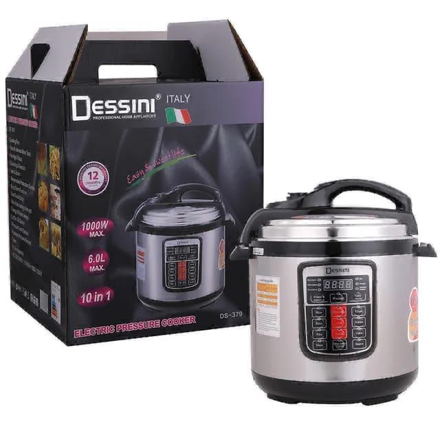 Bosch and Dessini Electric Pressure Cooker – 6L, 1000W
