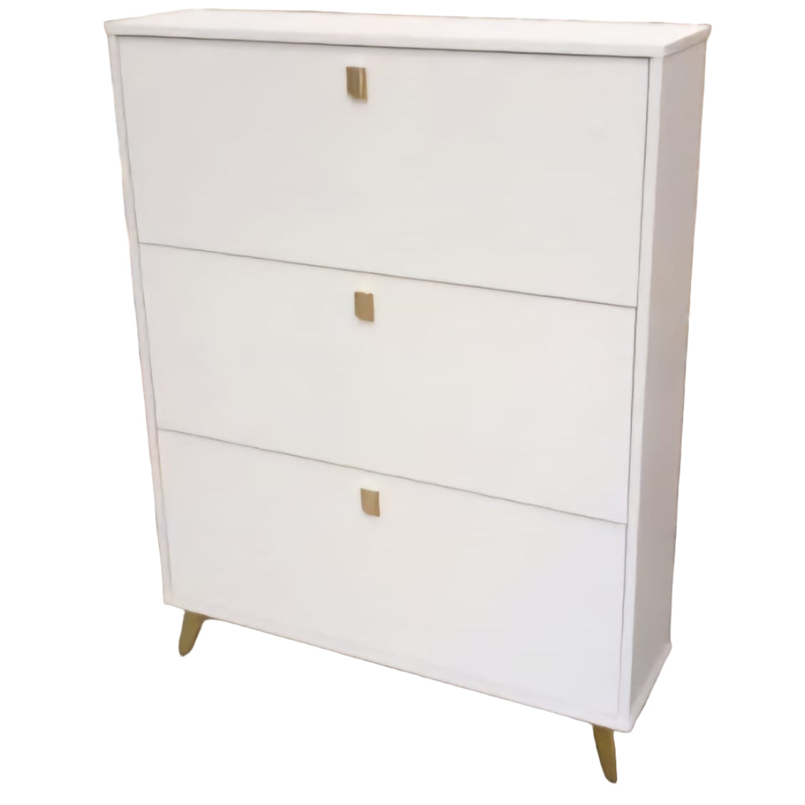 Bucket Flip Shoe Cabinet Double Layer