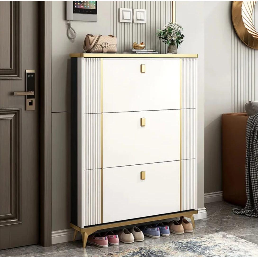 Bucket Flip Shoe Rack Double Layered – Holds 30 to 36 Pairs