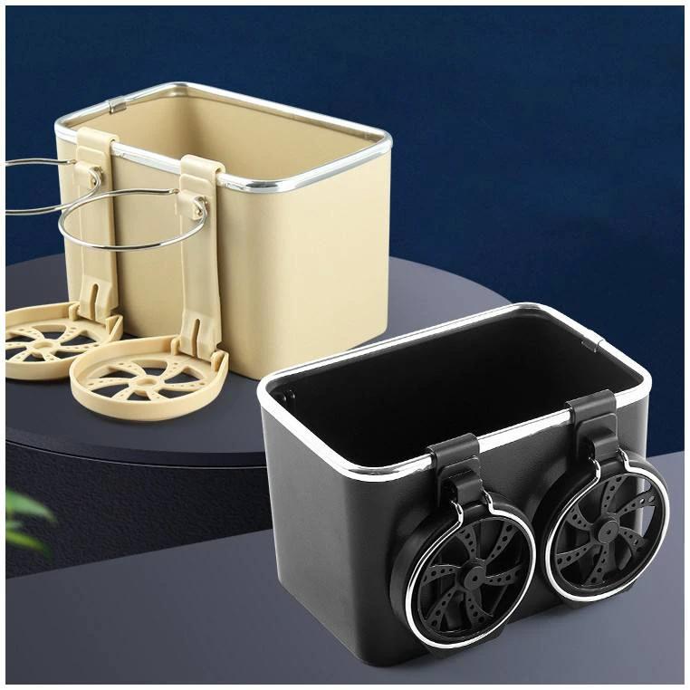 Car Armrest Organizer with Phone Slot, Bottle Holders, and Tissue Box 61cm x 41cm Car accessories Vehicle Organizers