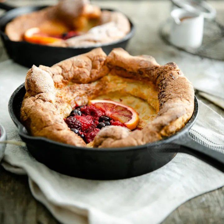 Cast Iron Frying Pan Cooking Skillet Egg and Steak Fry Pan 14cm–26cm