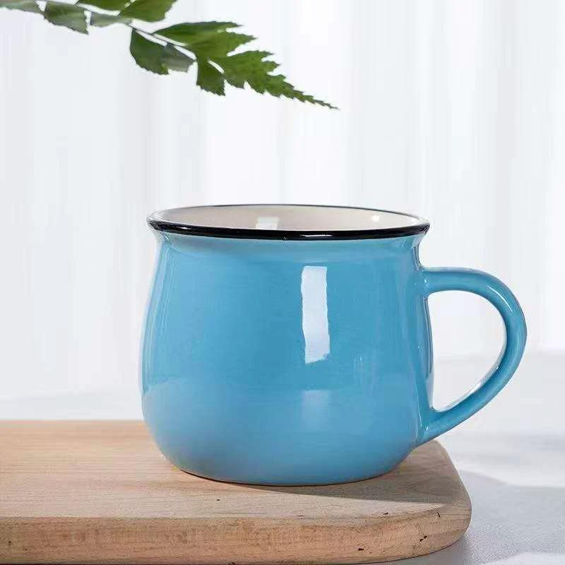 Ceramic Pot Mugs – 300ml, Set of 6 Mugs Mugs