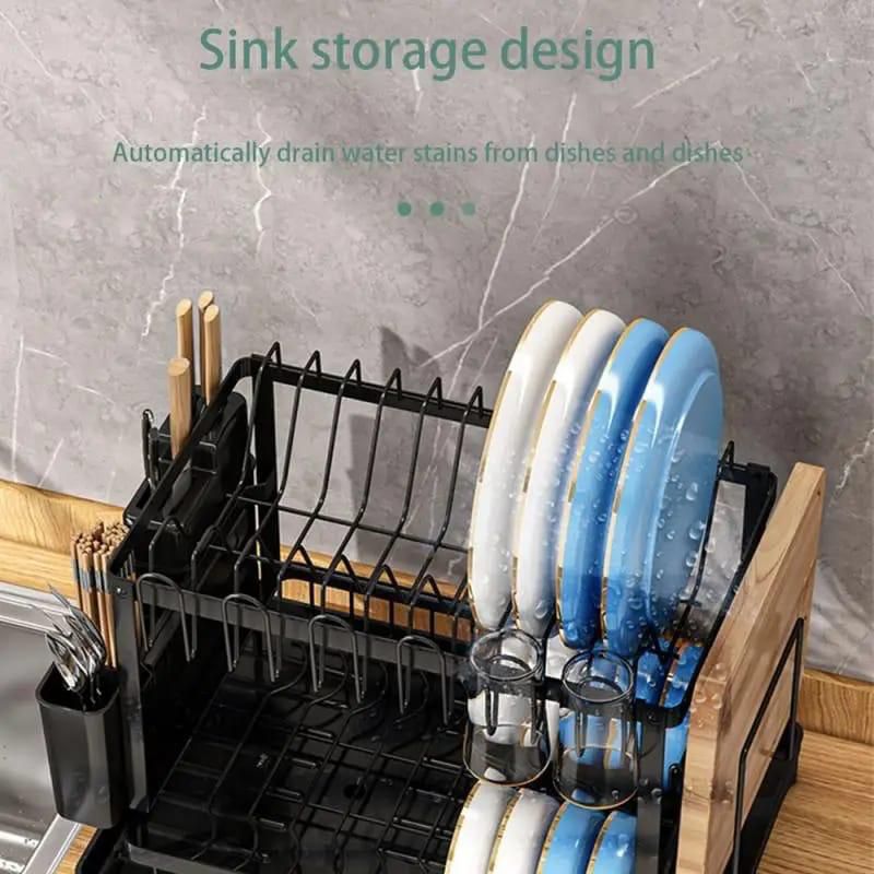 Classy High Quality 2 Tier Dish Rack