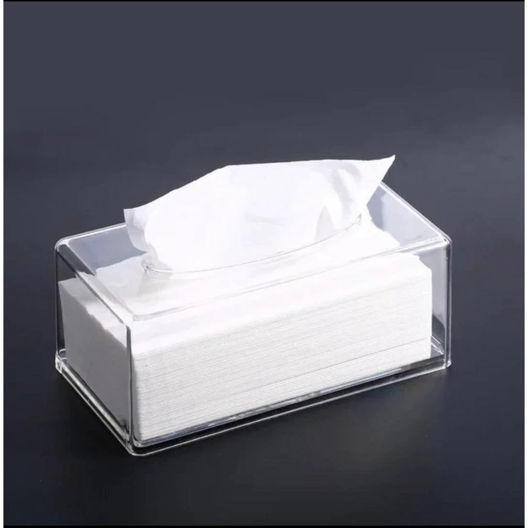 Clear Acrylic Serviette Holder Modern Napkin Dispenser Stylish & Functional Tableware Napkin Holders
