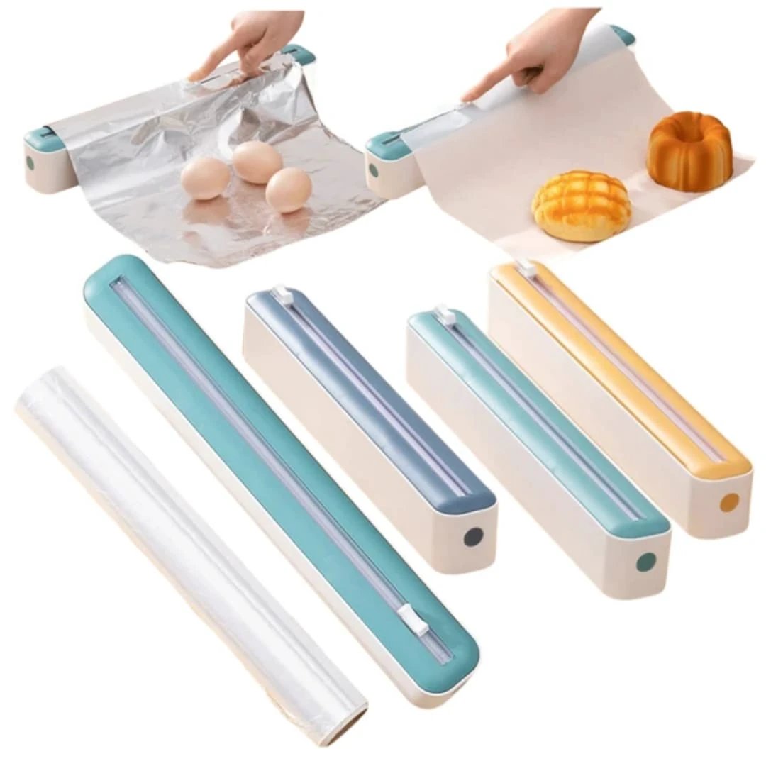 Cling Film Cutter Small Kitchen Appliances Food Wrap Dispensers