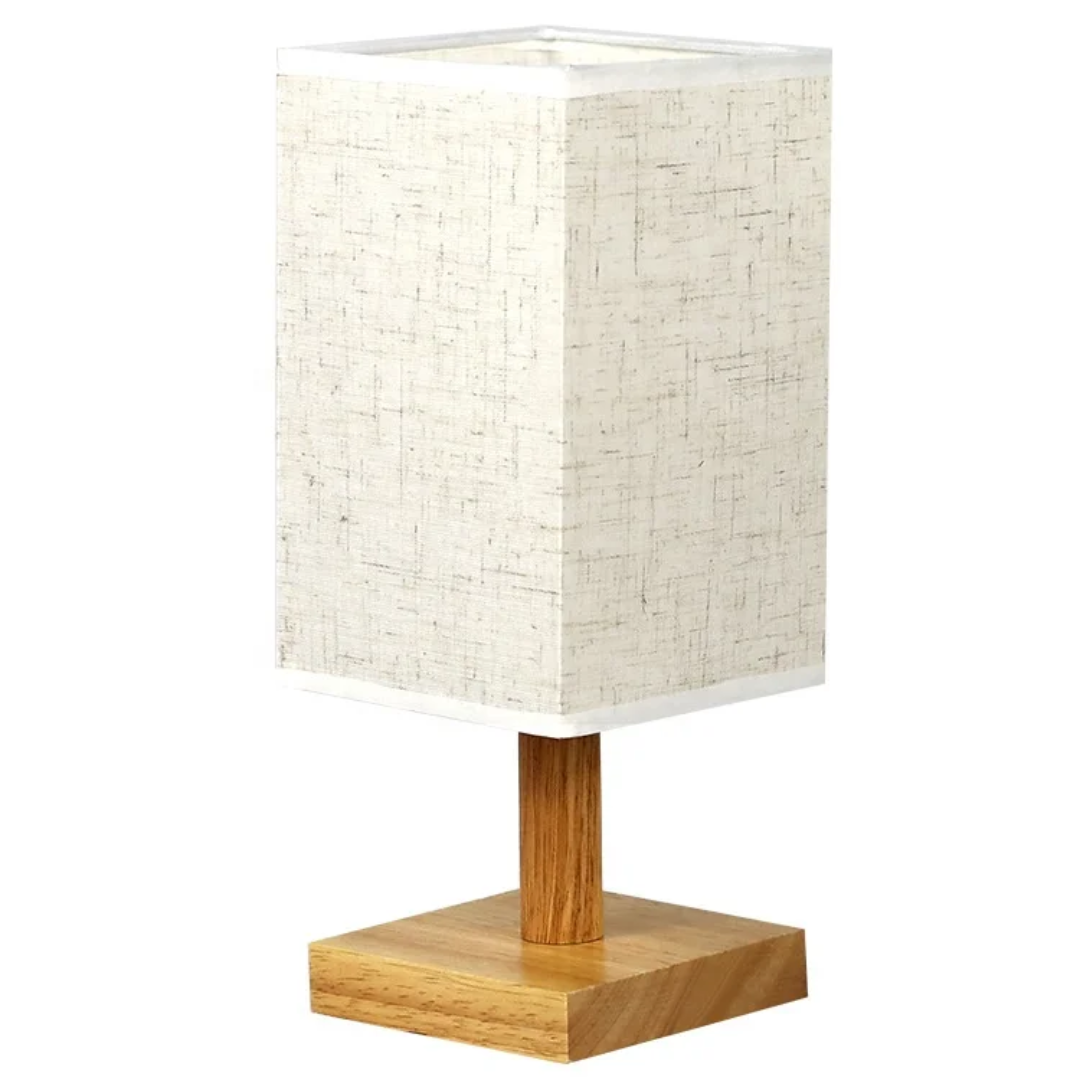 Compact Bedside Table Lamp 18×10×11cm
