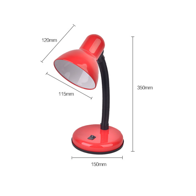 Compact Desk Lamp | Reading Light for Home and Nightstand