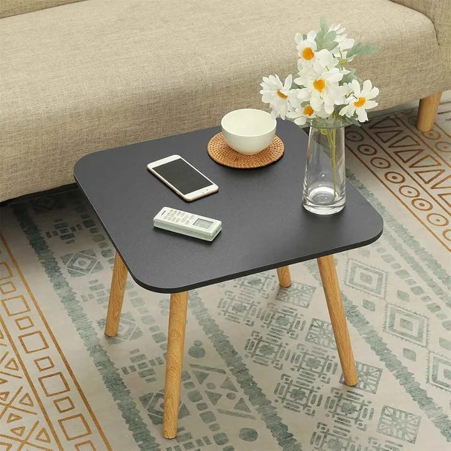 Contemporary Square Shaped Side Stool Table