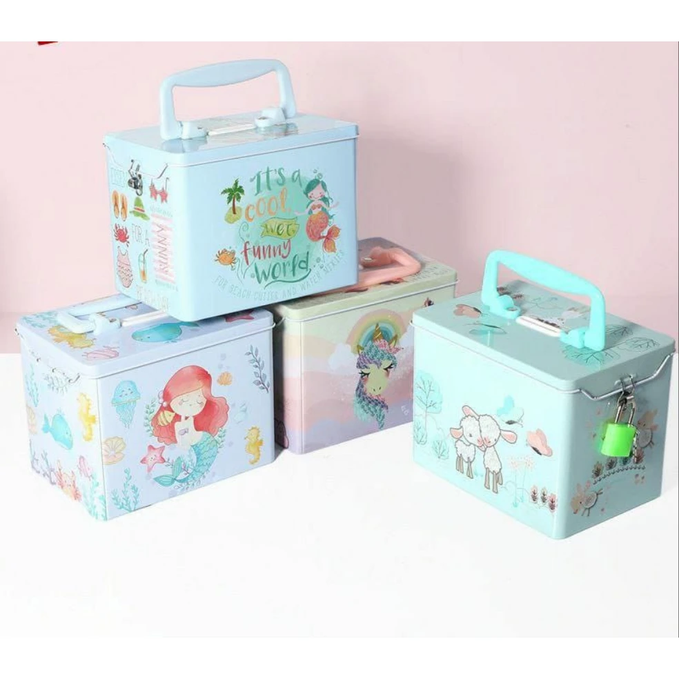 Cool World Piggy Bank Stylish & Secure Savings Box Kids Essentials Piggy Banks