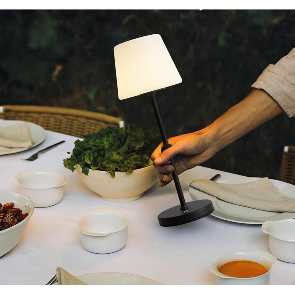 Cordless LED Rechargeable Table Lamp modern & portable.