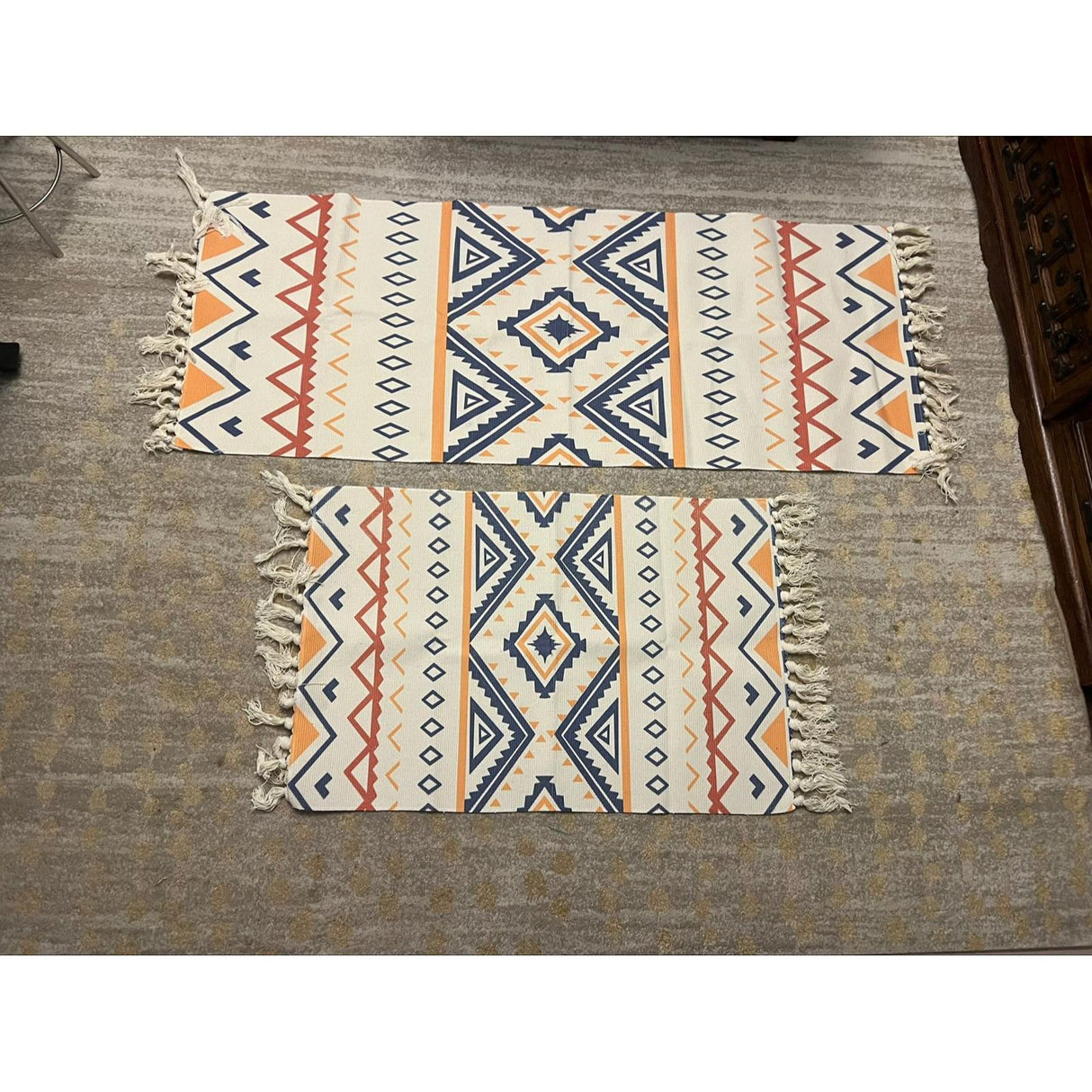 Cotton Woven Rugs Decorative & Durable Area Rugs