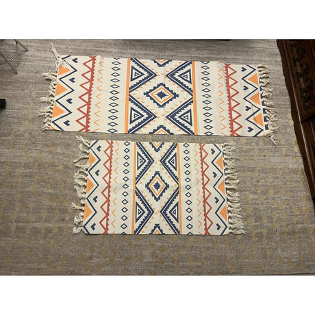 Cotton Woven Rugs Decorative & Durable Area Rugs