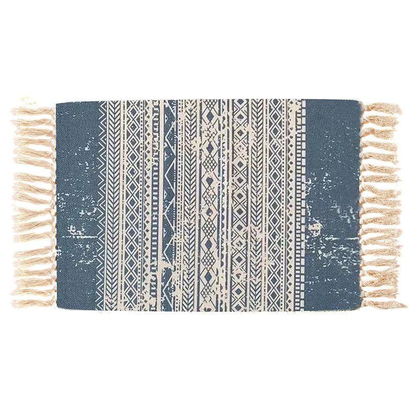 Cotton Woven Rugs Size|60x130cm Living Room Decor Rugs