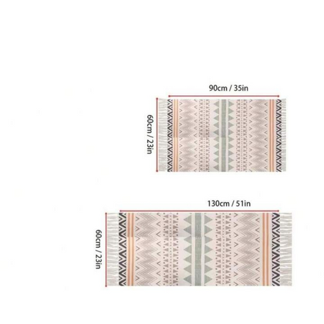 Cotton Woven Rugs Soft & Stylish