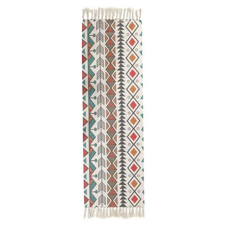 Cotton Woven Rugs for Home Decor Durable & Stylish Floor Mats (60x90cm, 60x130cm)