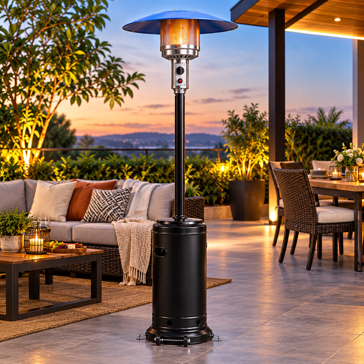 Outdoor Gas Patio Heater RG/549, Black