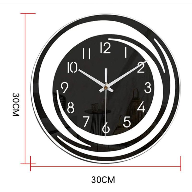 Creative 30cm Acrylic Wall Clock Modern Nordic Minimalist Silent Design