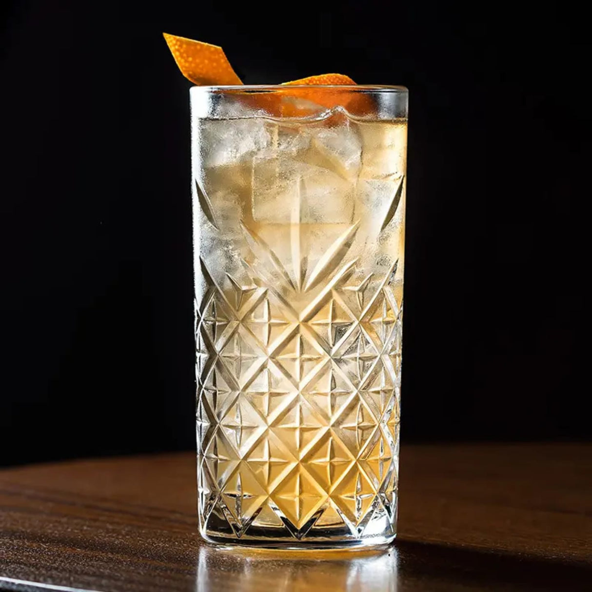 Crystal Highball Drinking Glass Set of 6 – 360ml Capacity