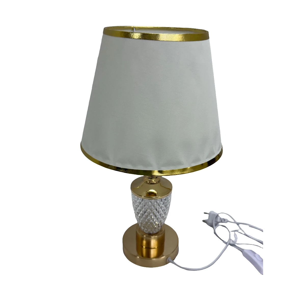 Crystal Luxury Table Lamp – Assorted Base Styles with Matching Shade Lighting Table Lamps