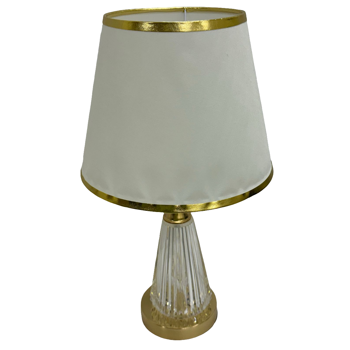 Crystal Luxury Table Lamp – Assorted Base Styles with Matching Shade