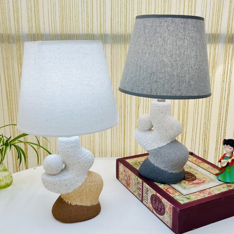 Crystal Luxury Table Lamp Ceramic Design, Stylish Shapes
