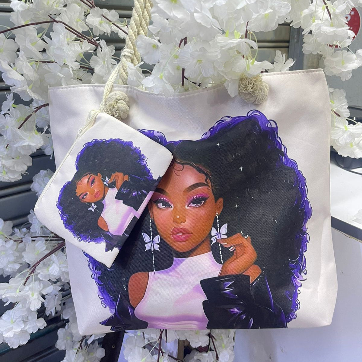 Cute 2 in 1 Errand Tote Bags Stylish and Practical