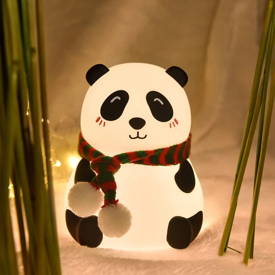 Cute Panda Lamp Portable Night Light