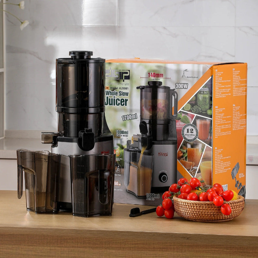 DSP Whole Slow Juicer with 300W Motor and 80% Juice Yield