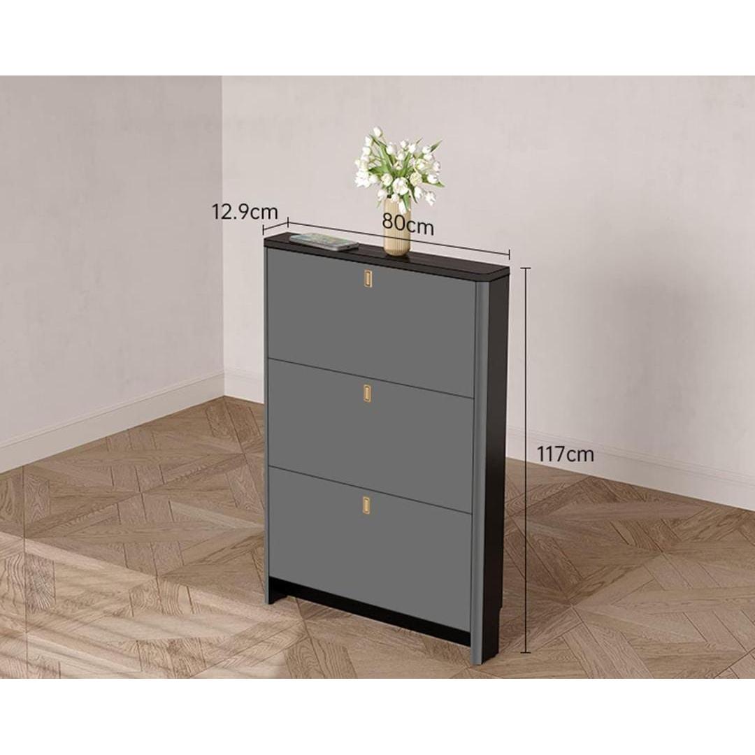 Deep Shoe Rack for Big Foot Shoes,Ideal for Large Footwear Storage