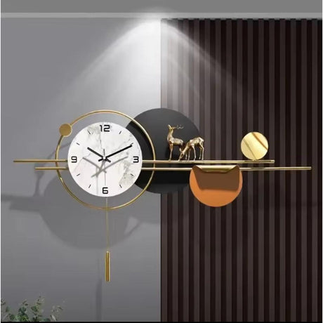 Deer Design Wall Clock