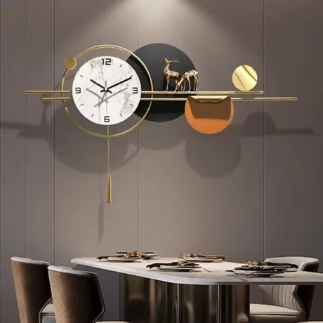 Deer Design Wall Clock