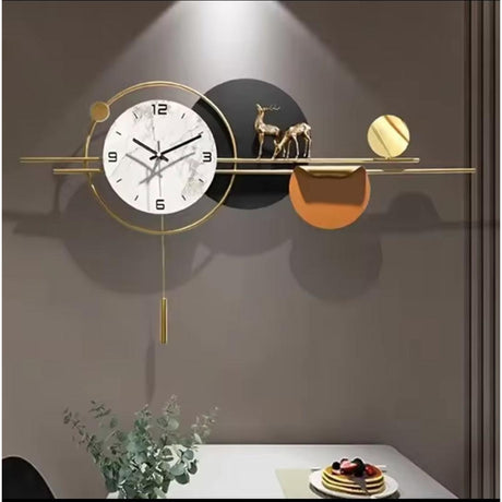 Deer Design Wall Clock