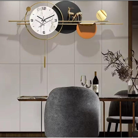 Deer Design Wall Clock