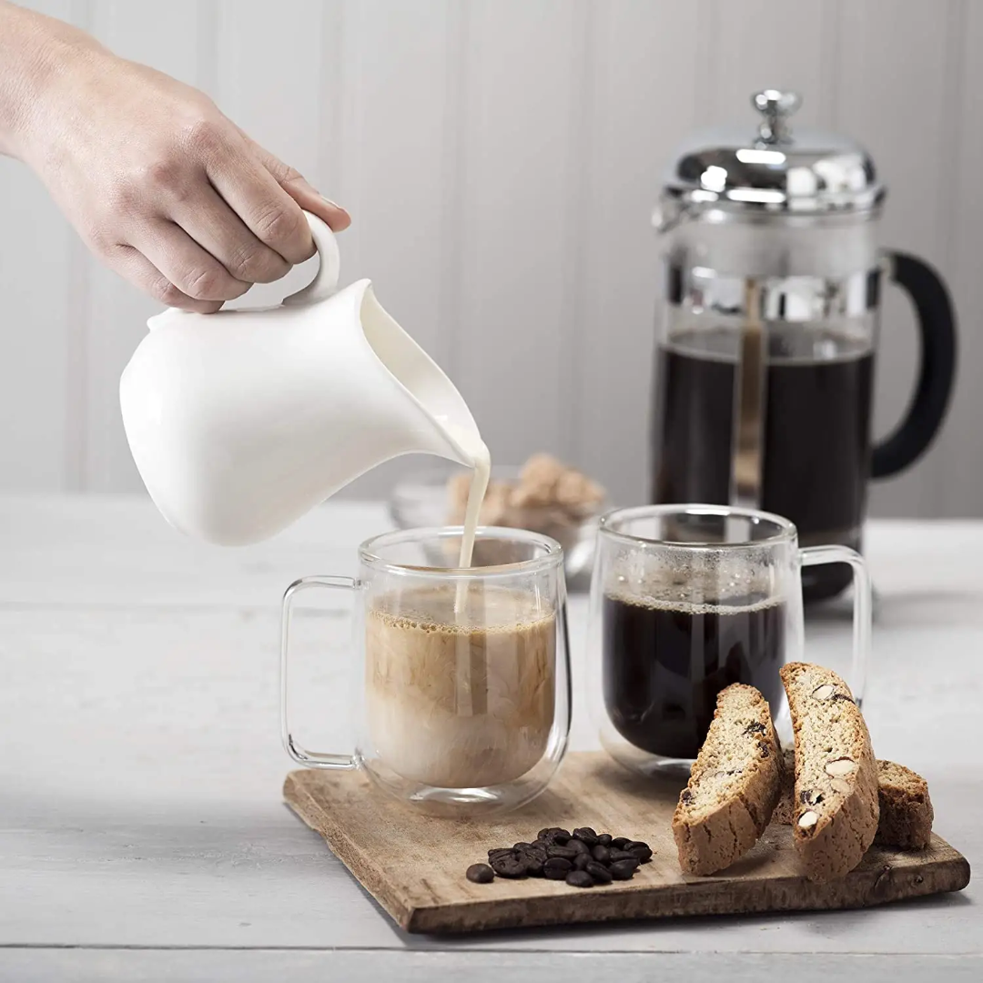 Delta Porcelain Creamer 20cl for Serving Milk and Cream