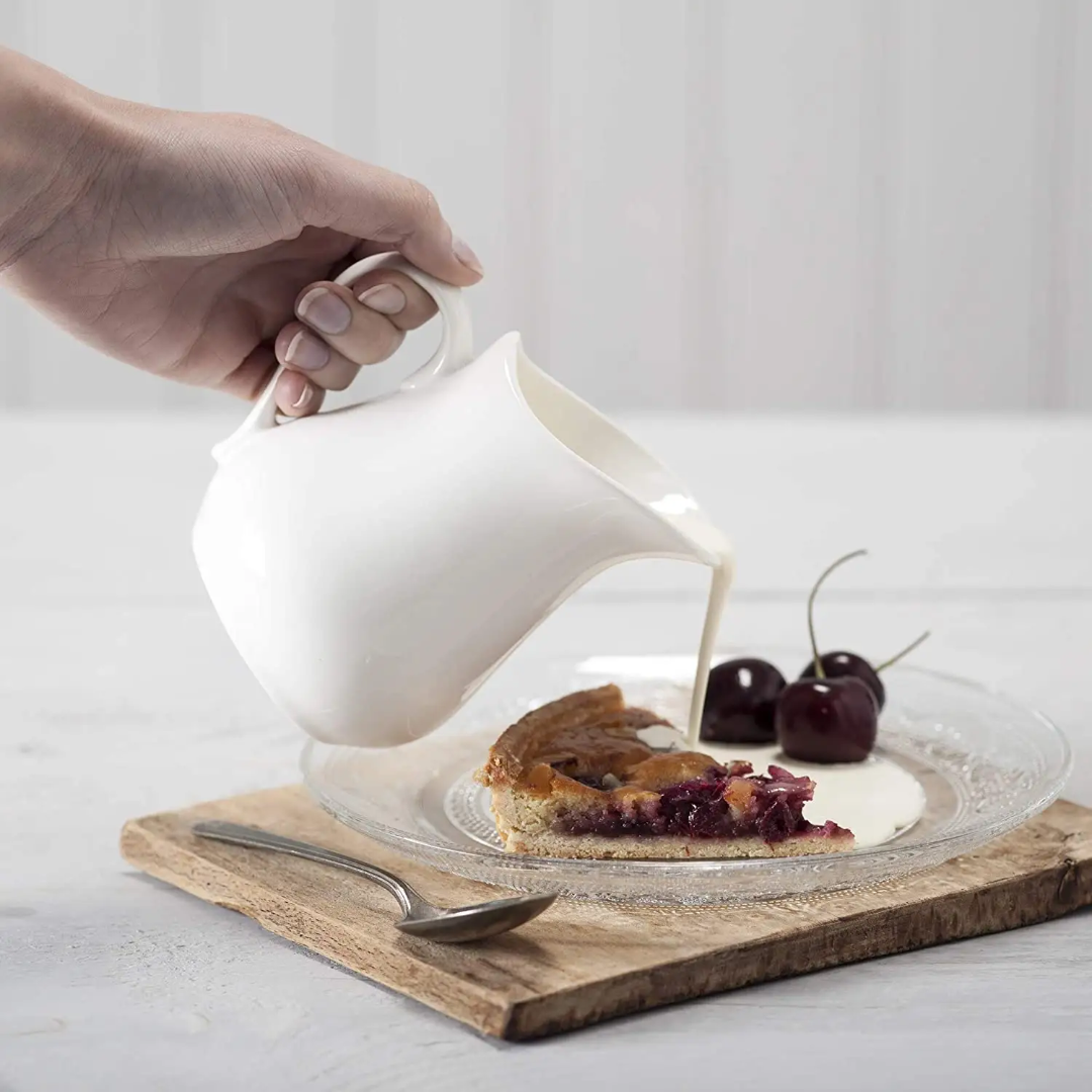 Delta Porcelain Creamer 20cl for Serving Milk and Cream