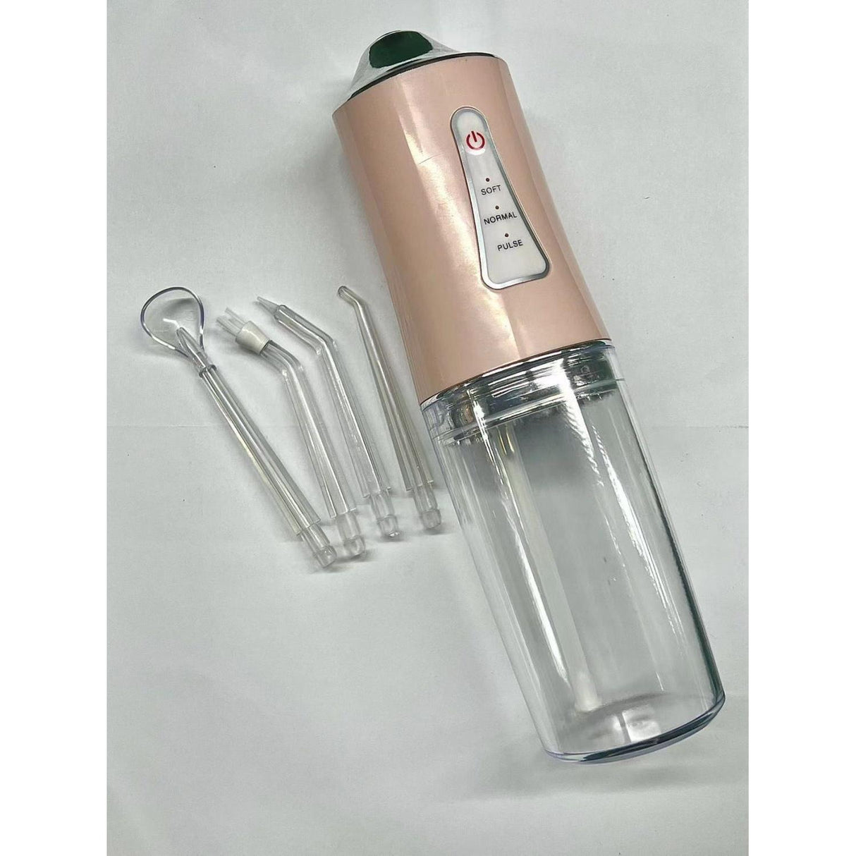 Dental Water Jet Oral Irrigator with 4 Nozzles – Teeth Cleaner & Flosser